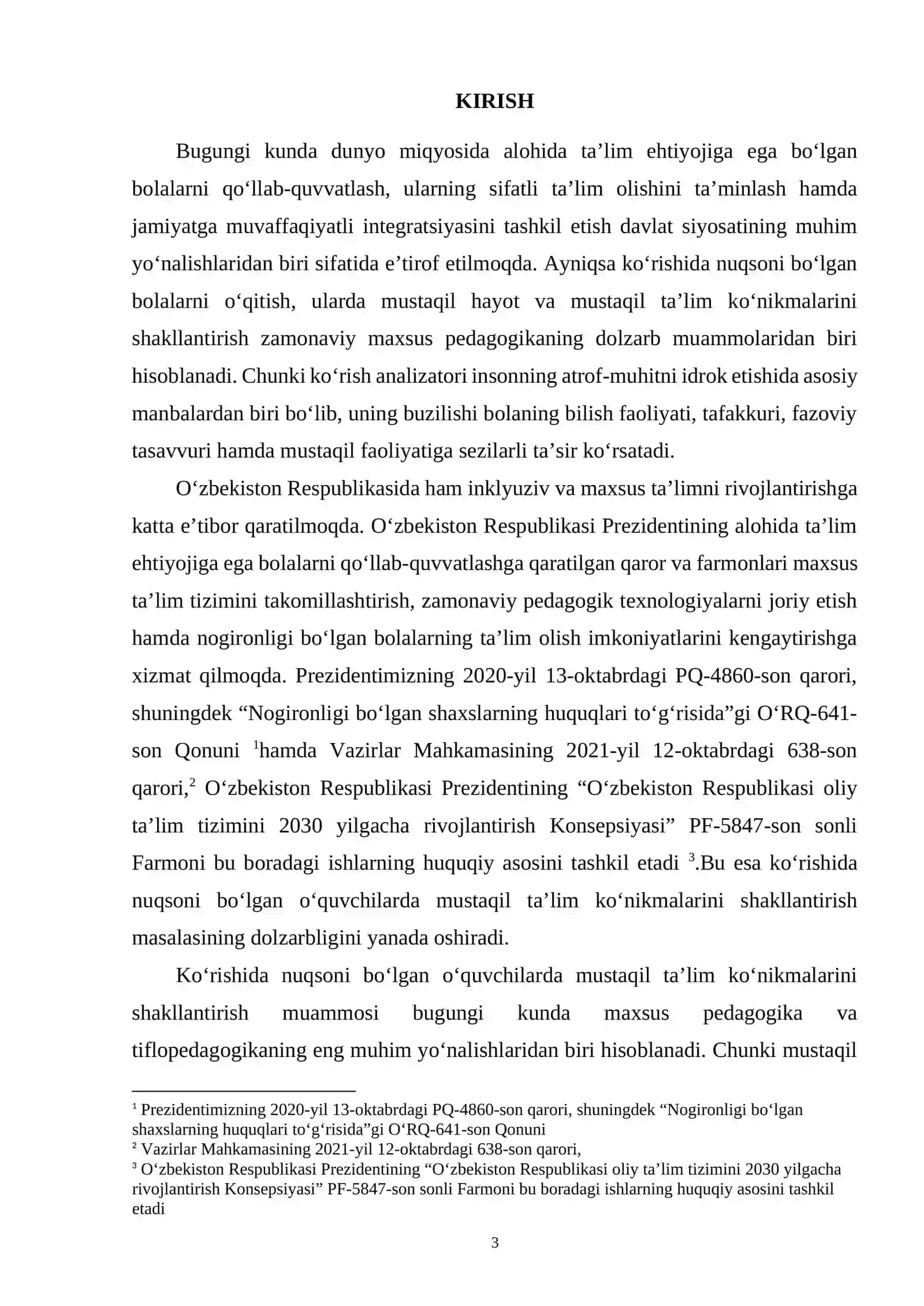 KOʼRISHIDA NUQSONI BOʼLGAN OʼQUVCHILARDA MUSTAQIL TAʼLIM KOʼNIKMALARINI SHAKLLANTIRISH 3