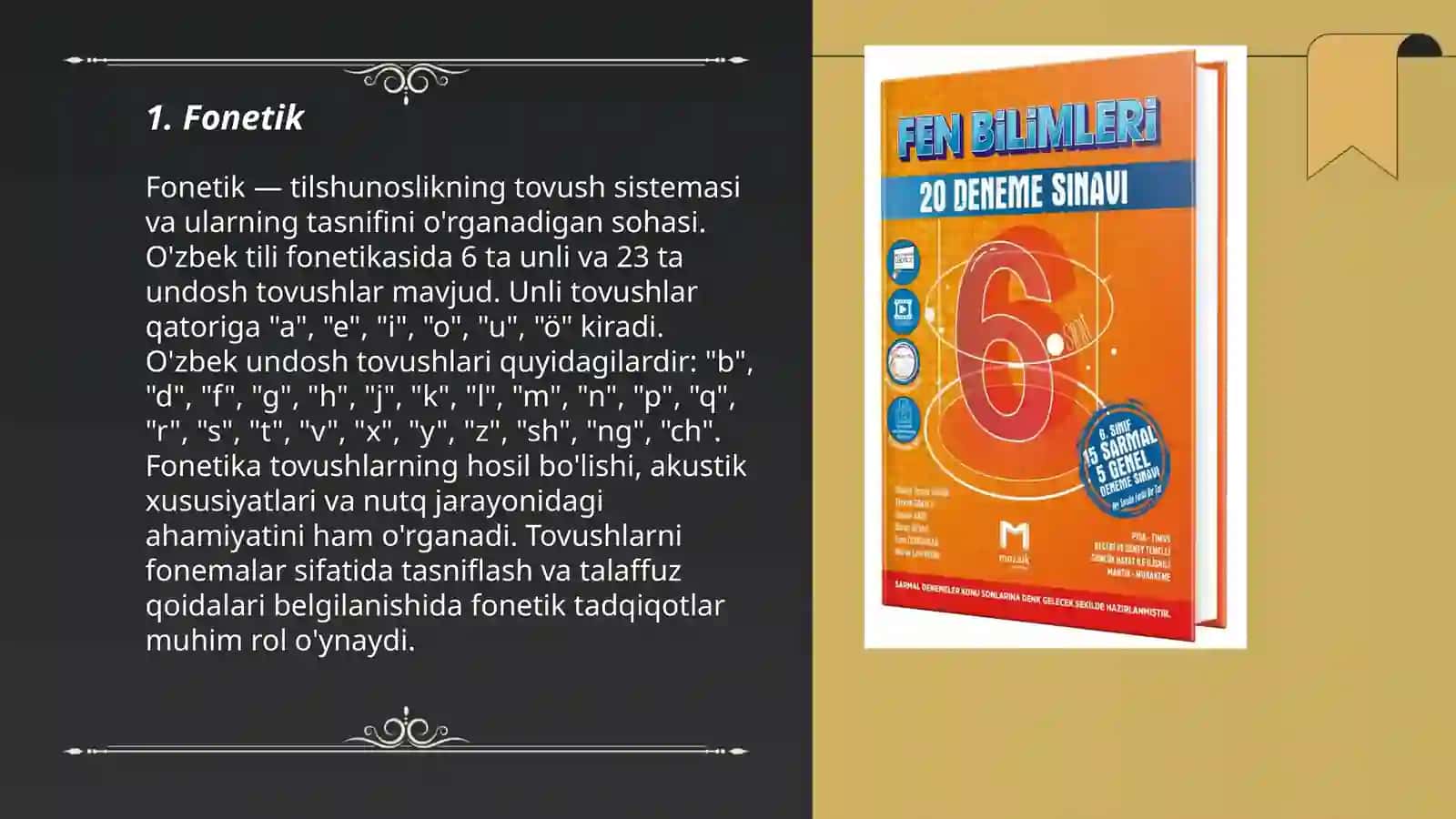 Lingvistik bilimlar bazasi 3