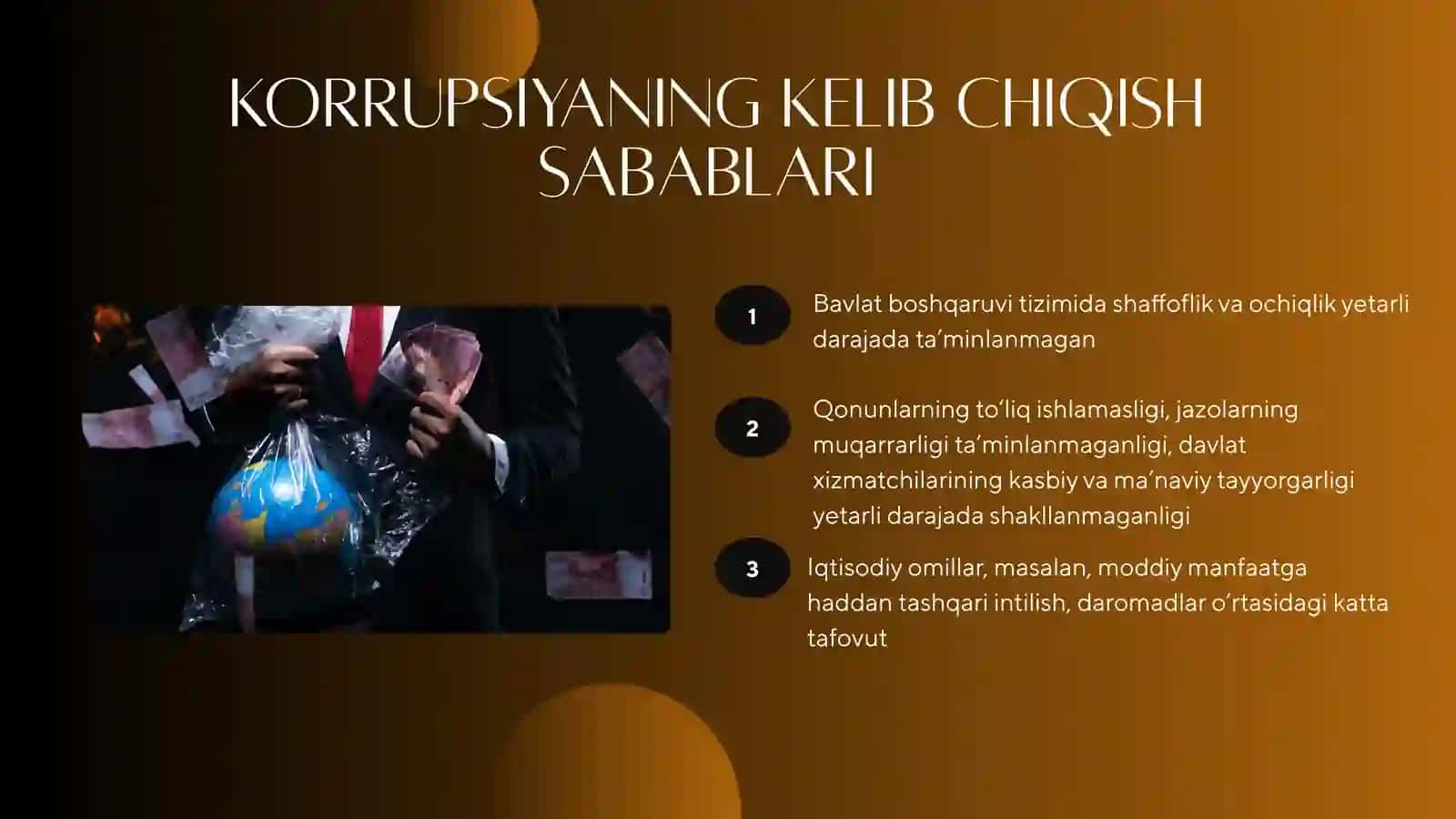 KORRUPSIYA – Jamiyat taraqqiyotiga tahdid! 3