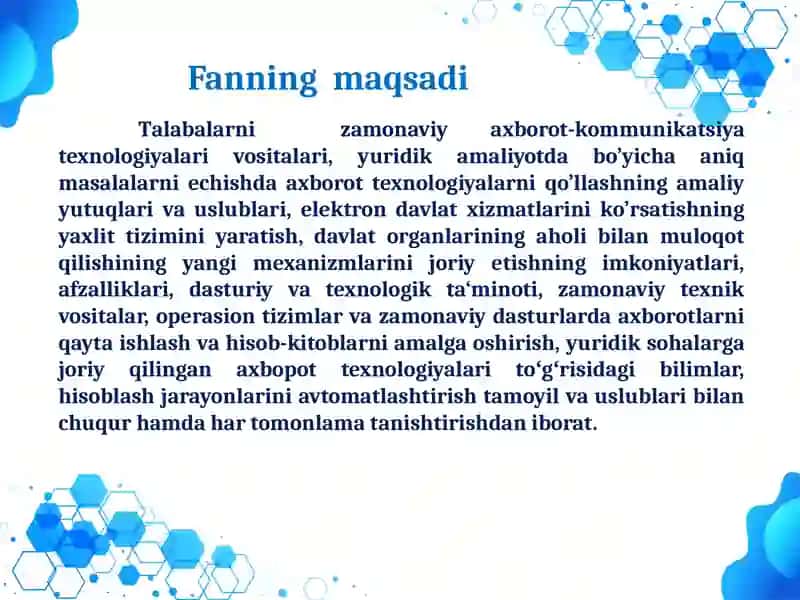 Zamonaviy axborot-kommunikatsiya texnologiyalari 3
