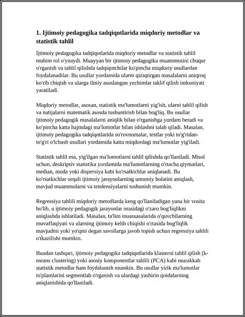 IJTIMOIY PEDAGOGIKA TADQIQOT METODLARI MAVZUSIDA 3