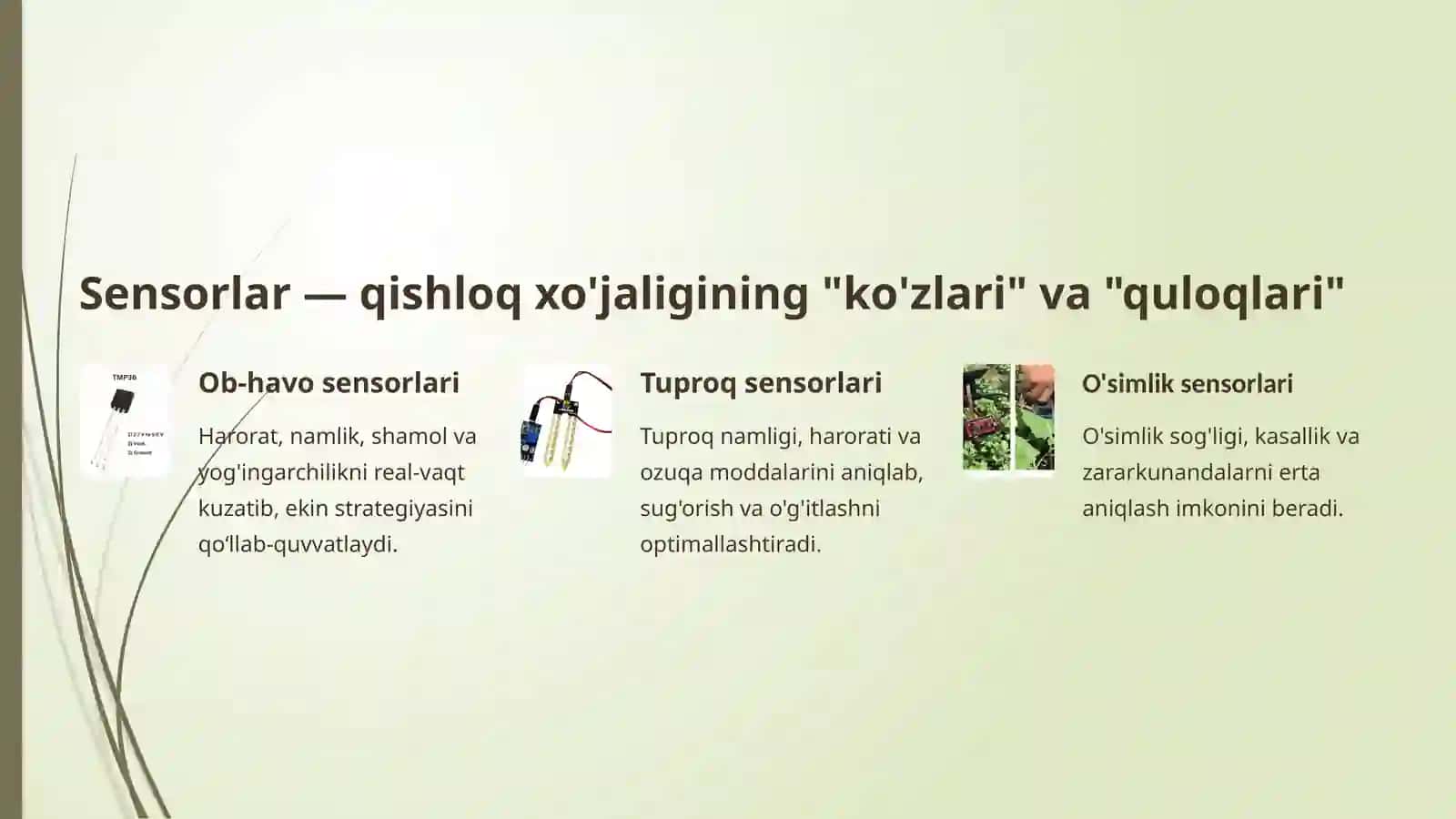 Qishloq xo'jaligida hosildorlikni prognoz qilish uchun multiagent tizimlar 3