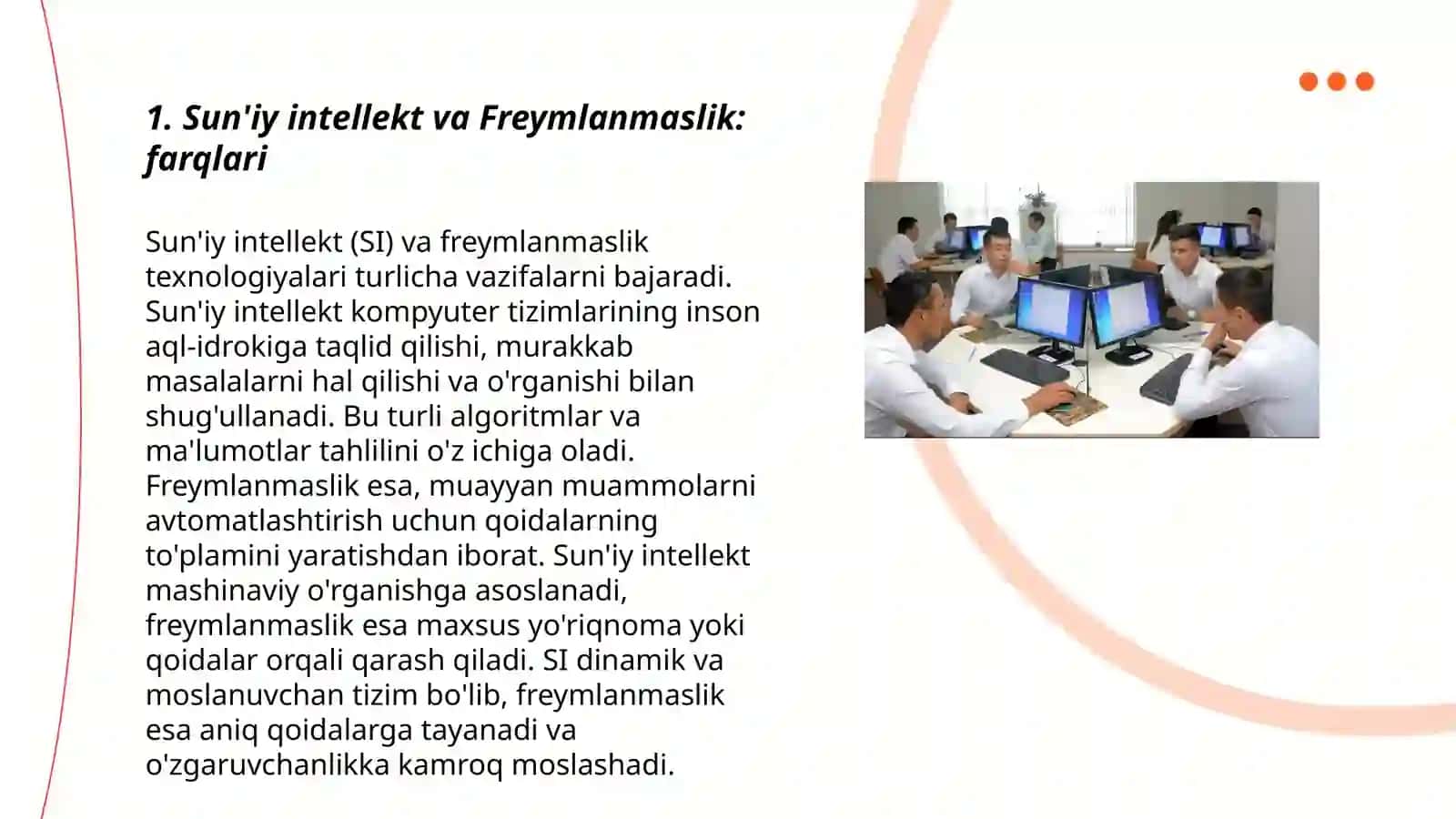 Freymworklarning bir biridan farqi afzalliklari kamchiliklari 3