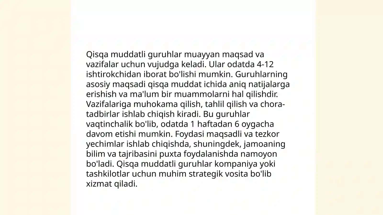 Qisqa muddatli guruhlarda bolalarni maktabga tayyorlash 3