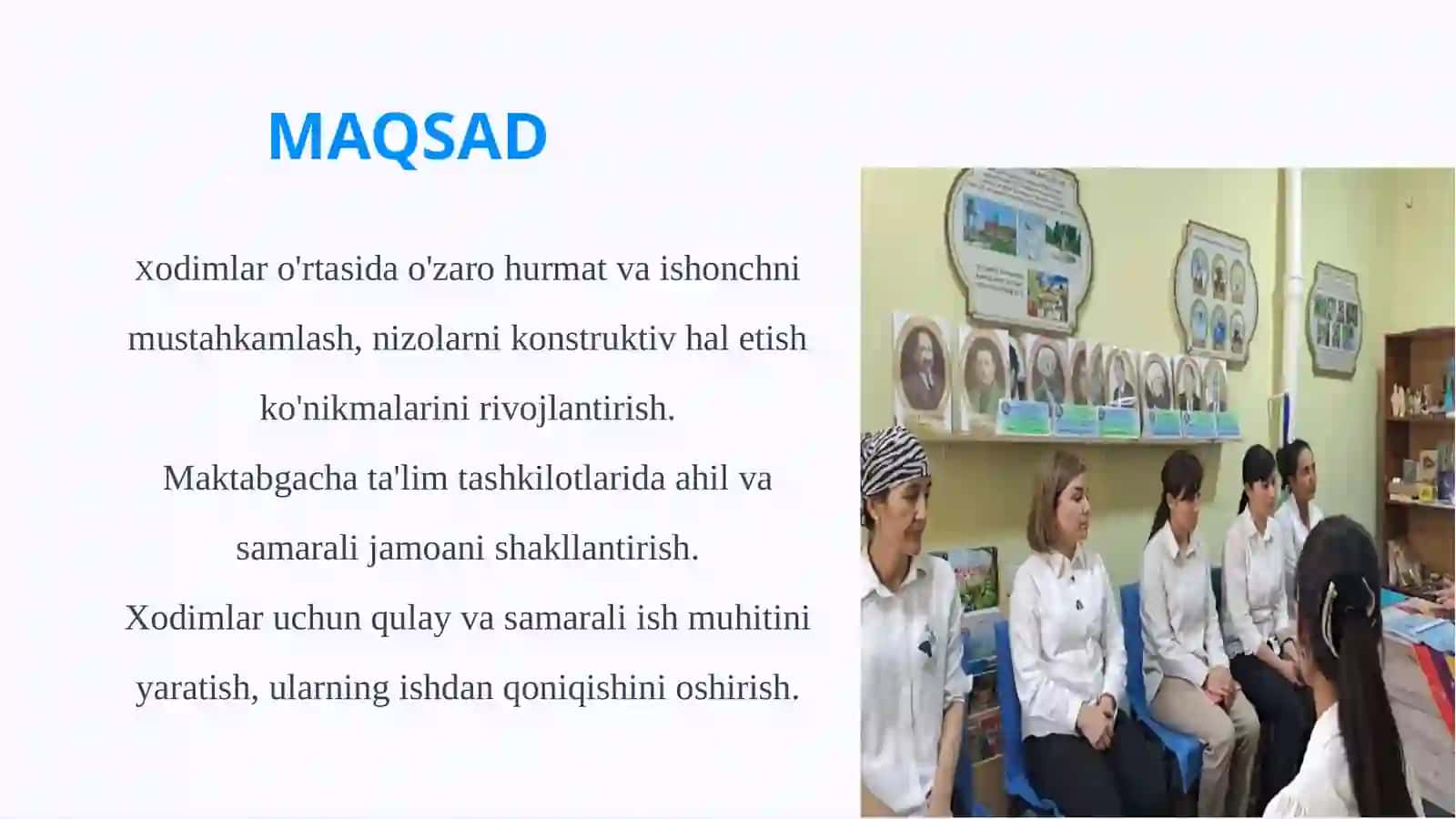 Maktabgacha ta’lim tashkilotlarida jamoa ichidagi munosabatlarni tartibga solish 3