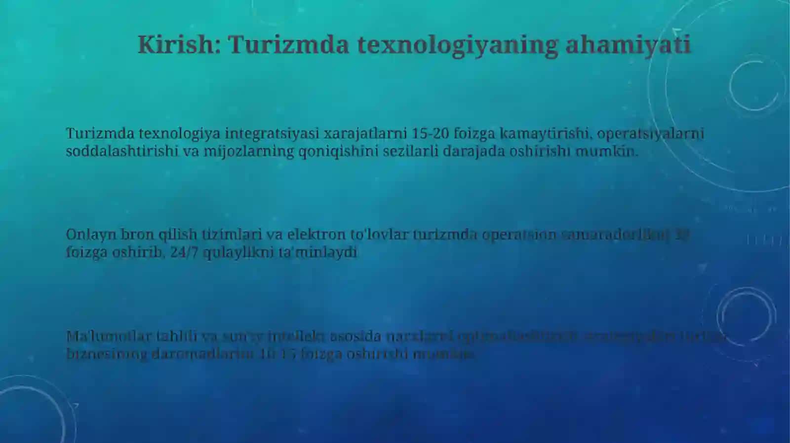 Sayohatlar jarayonida turizm texnikasini o'rgatish va qo'llash 3