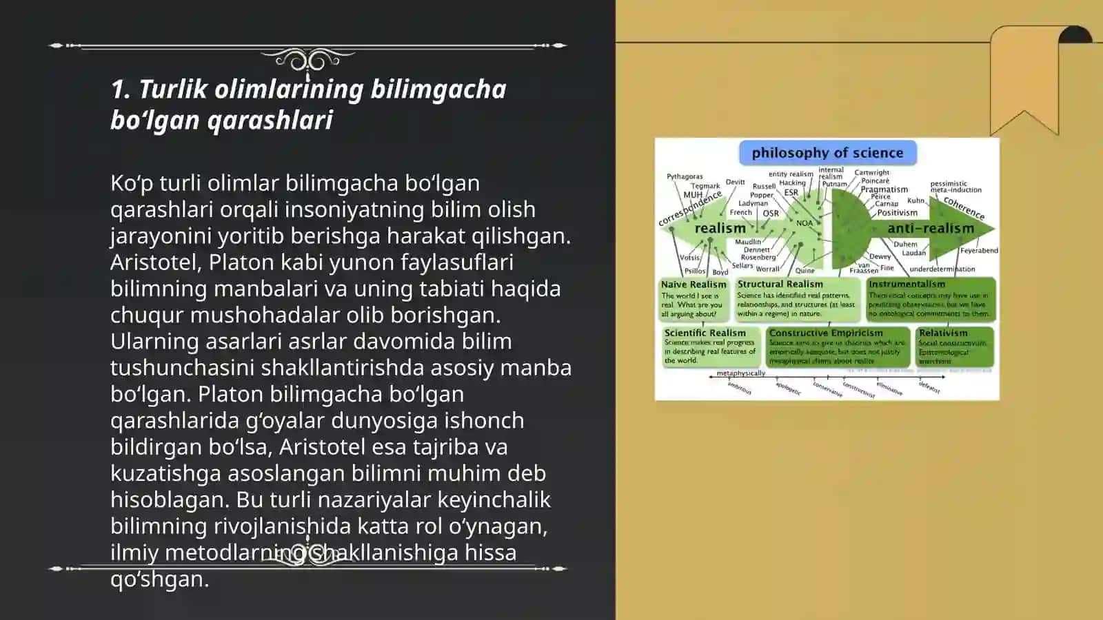 Turlik olimlarining bilimgacha bo‘lgan qarashlari 3