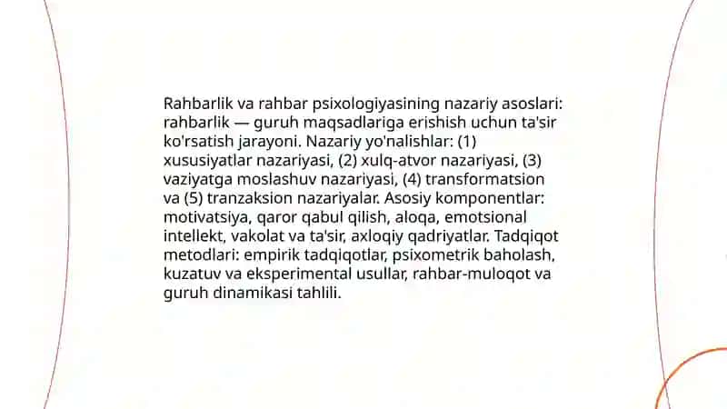 Rahbarlik psixologiyasi 3