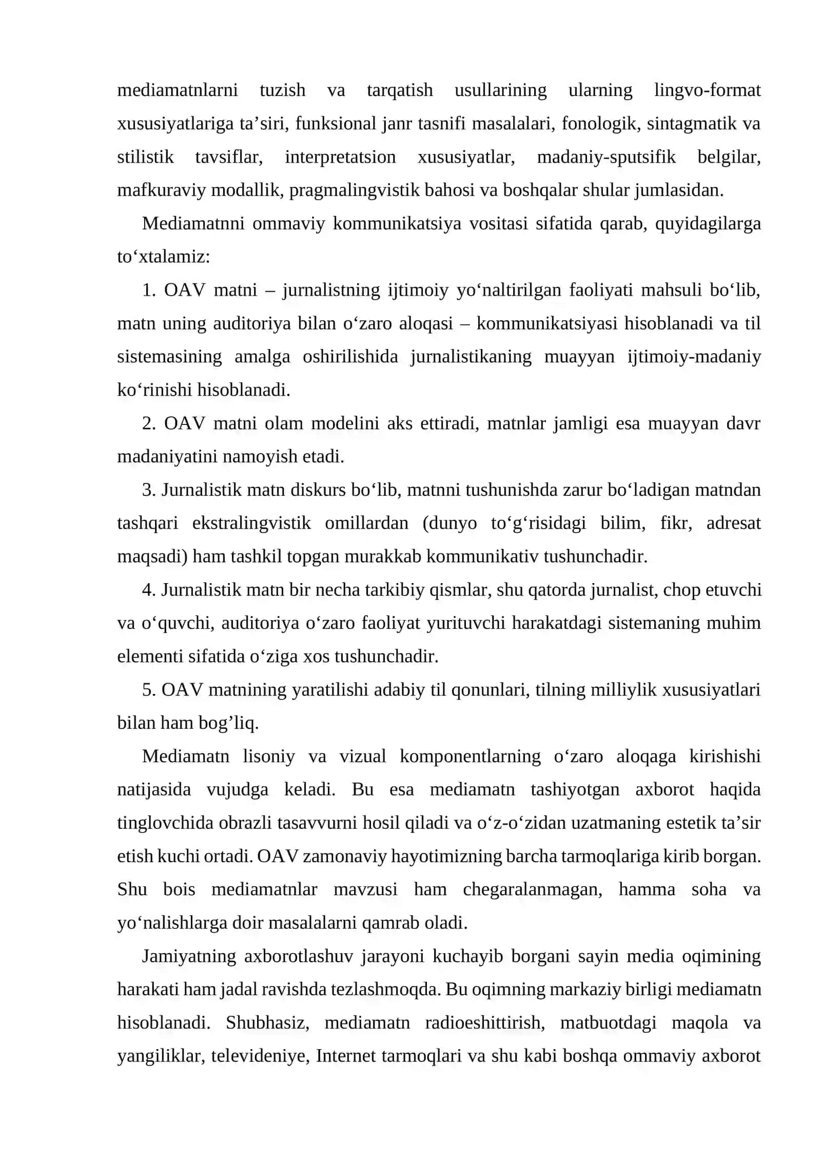 Media maydon tuzilishi va intenet jurnalistikasida raqobat muhiti 3