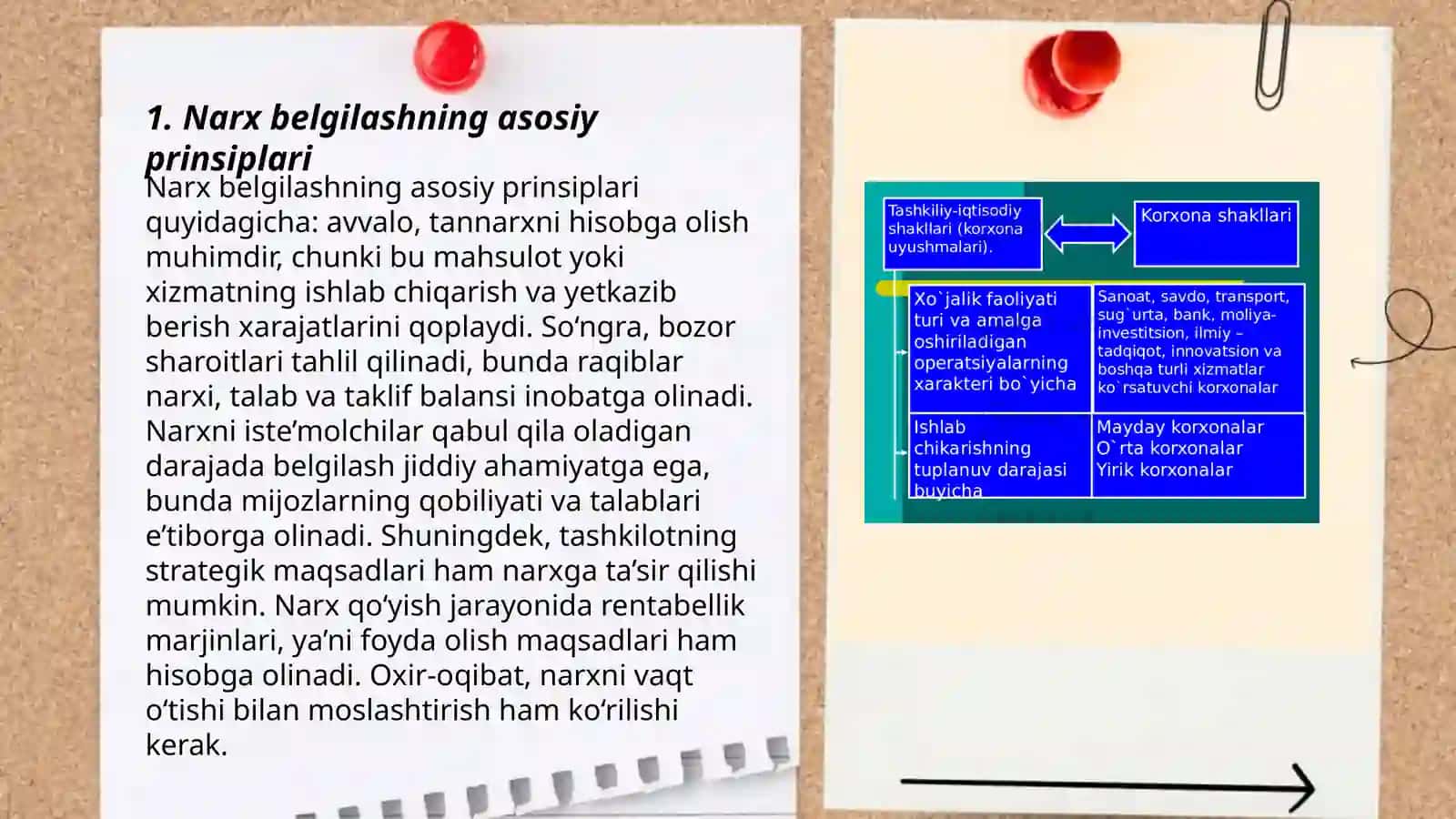 Narxni tashkil etish bo'yicha strategik qarorlar 3