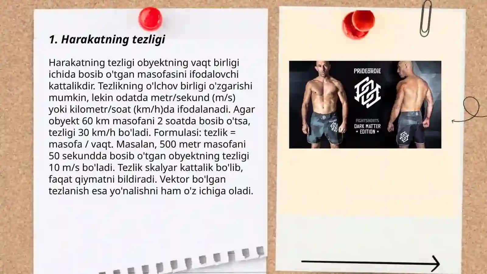 Harakatga doir masalalar 3