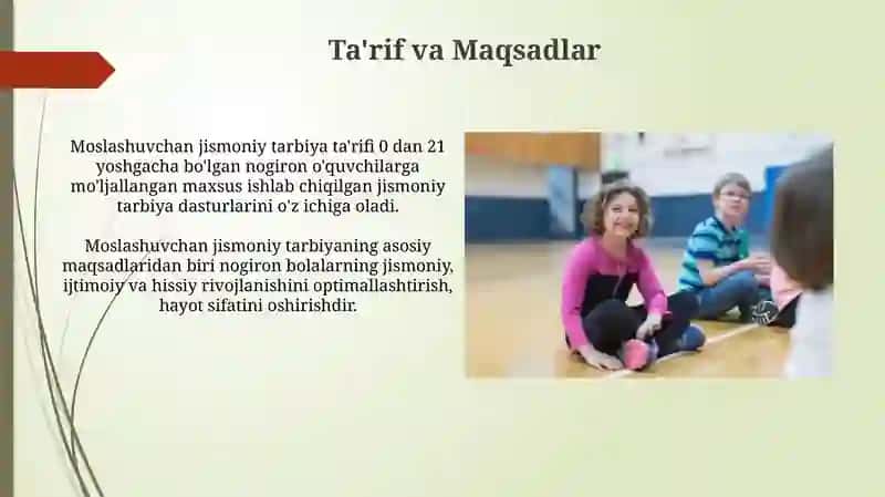 Adaptiv jismoniy tarbiya 3