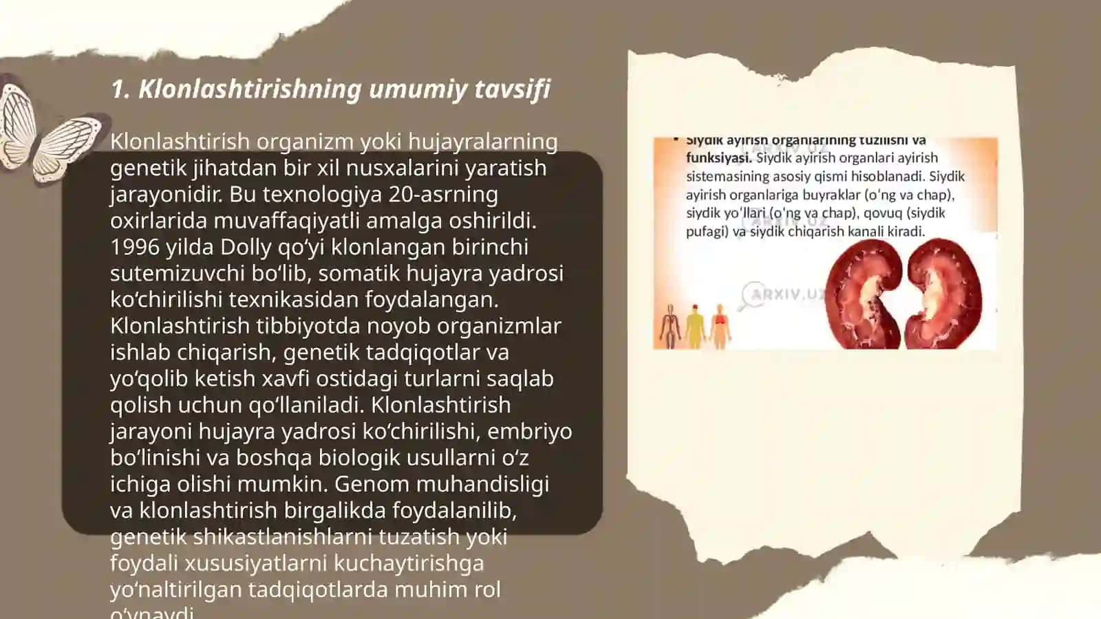 Klonlar,klonlashtirish va ularni klinik ahamiyati 3