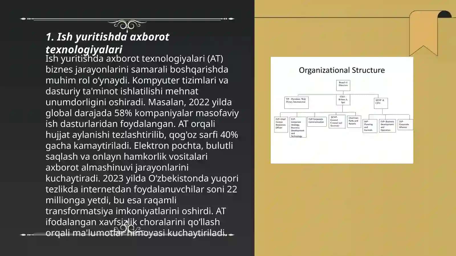 Ish yuritishda axborot texnologiyalari 3
