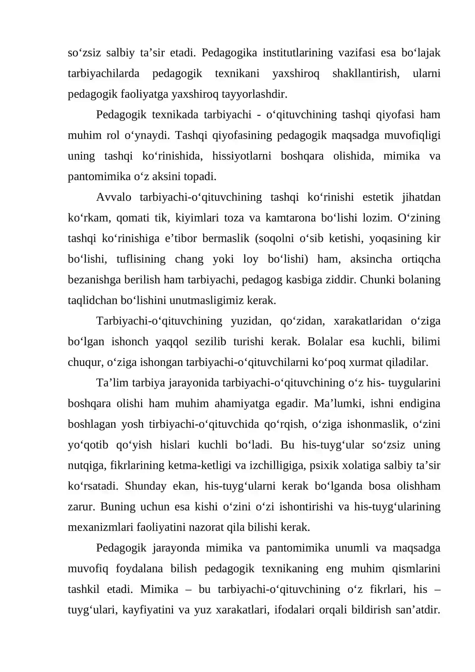 Pedagogik texnika va takt 3