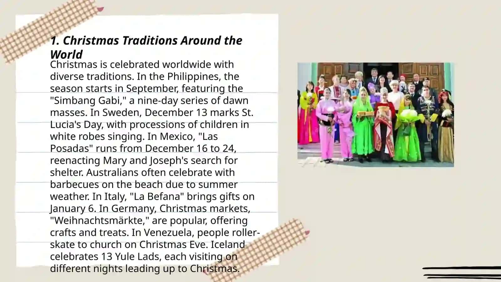Christmas Traditions Around the World 3