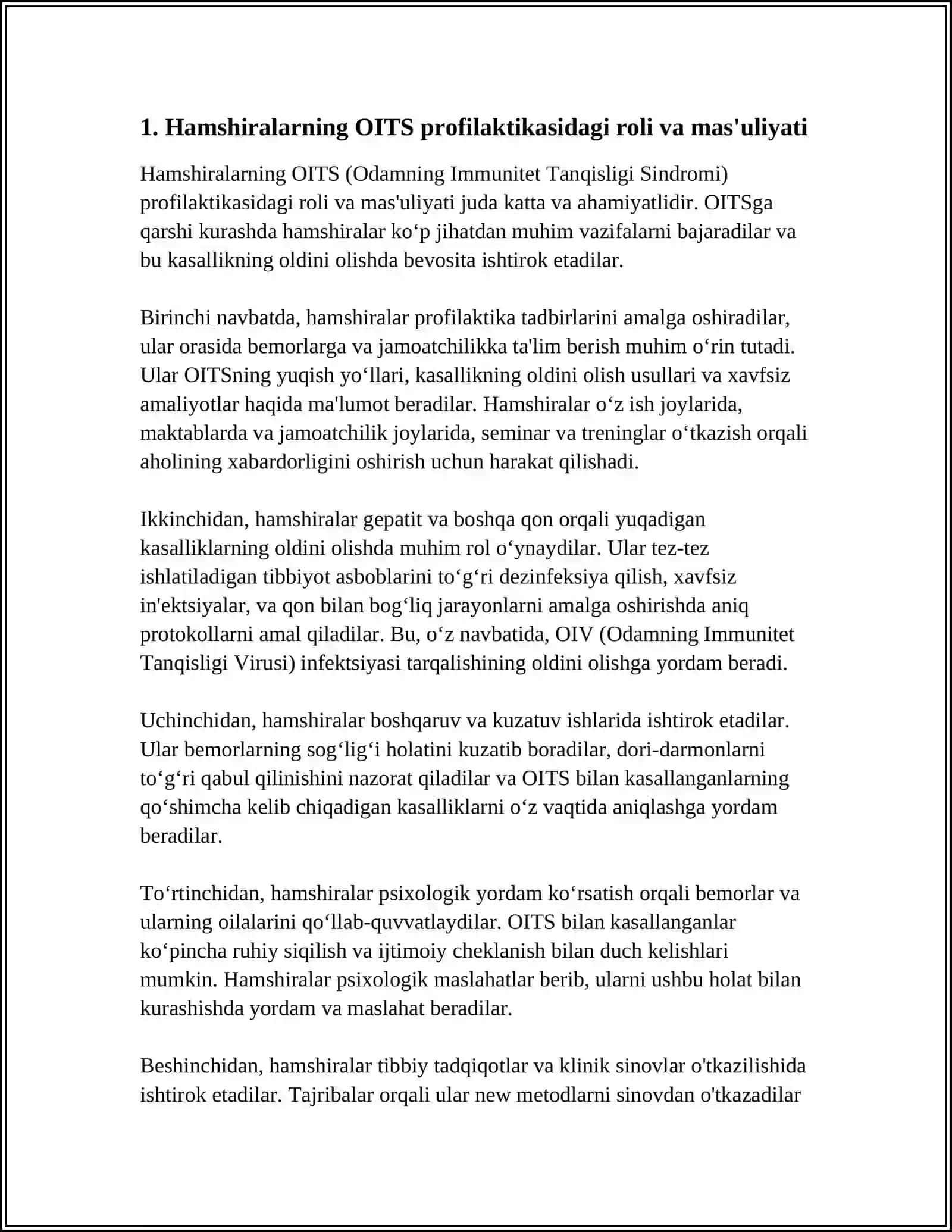 HAMSHIRALARNING OITS GA QARSHI KURASHISH CHORA-TADBIRLARIDAGI ISHTIROKI 3