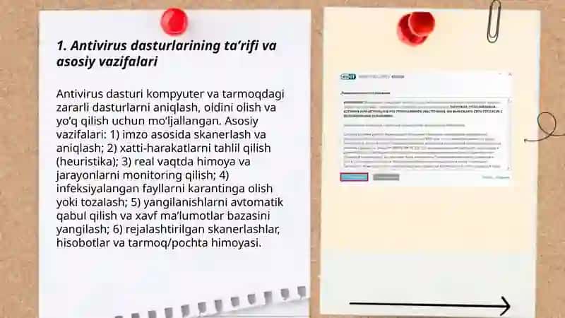 Antivirus dasturlarining ishlash prinsipi va turlari 3