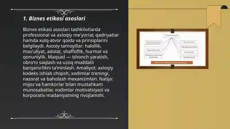 Biznes etikasi va psixologiyasi 3