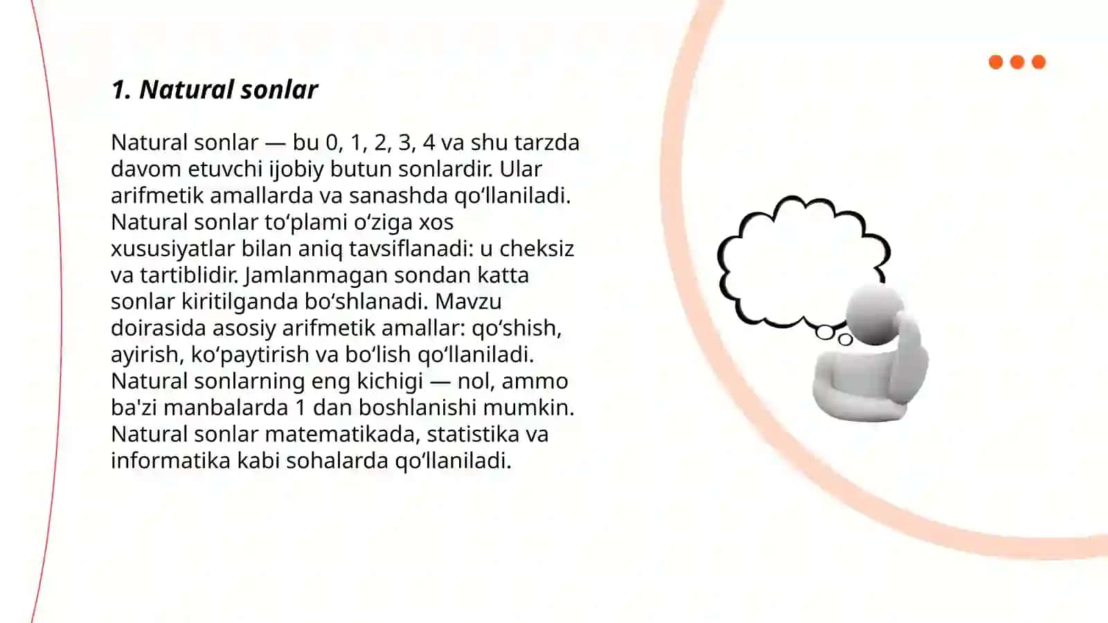 Natural sonlar 3