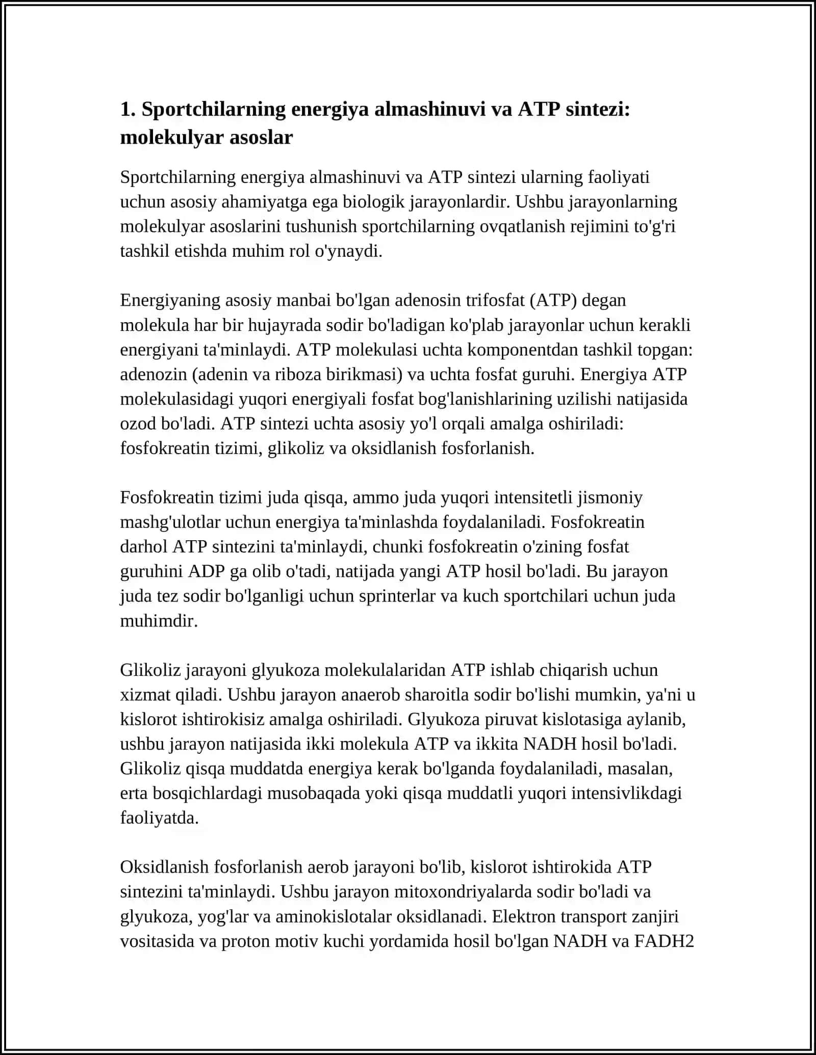 SPORTCHILARNING OVQATLANISHINING BIOKIMYOVIY ASOSLARI 3