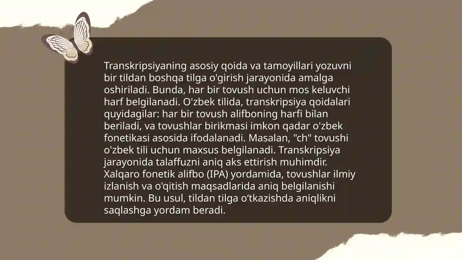 Transkripsiya va transliteratsiya 3