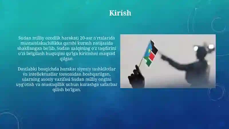 Sudan milliy ozodlik harakati 3