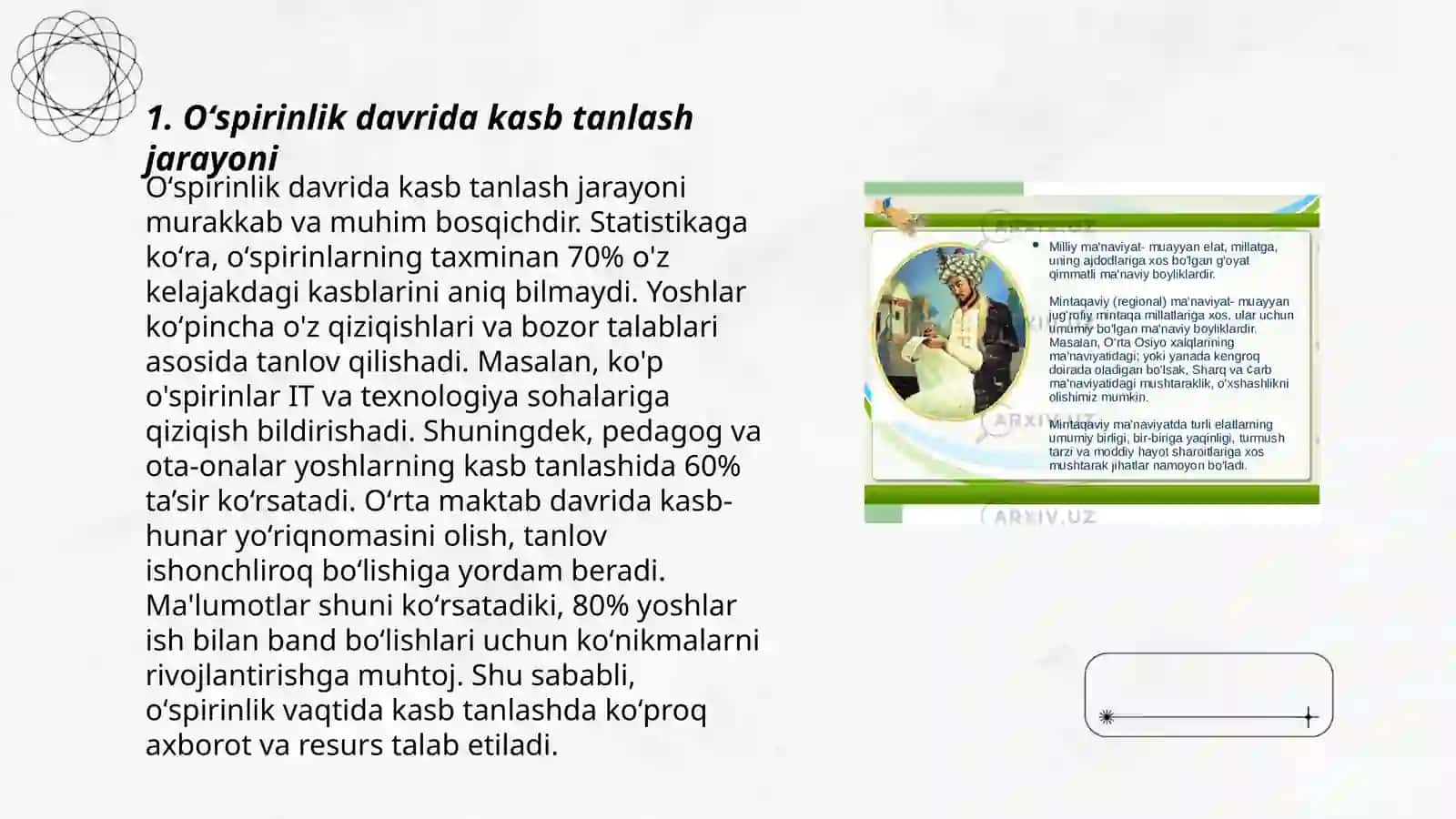 Oʻspirinlik davrda kasb tanlashga doir muammolar 3