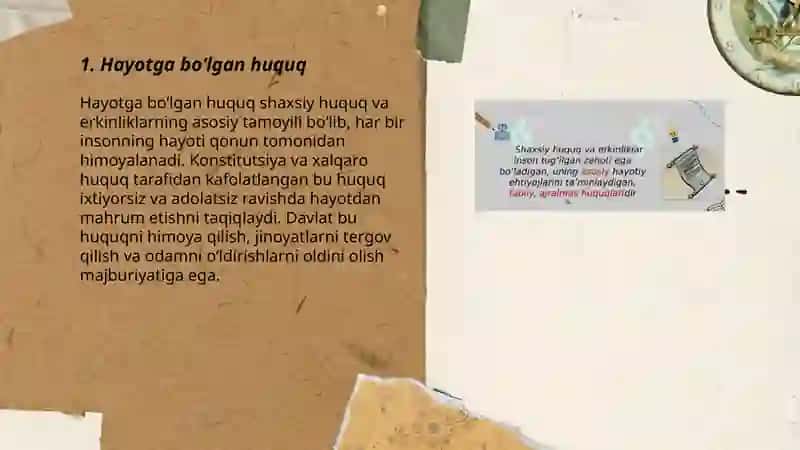 shaxsiy huquq va erkinliklar 3