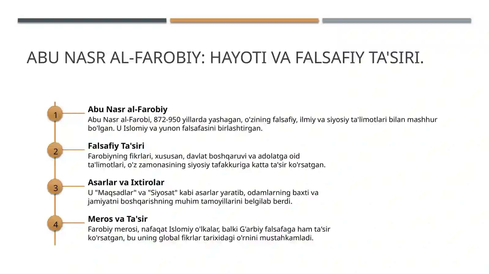 Abu Nasr Farobiyning siyosiy taʼlimotlari 3