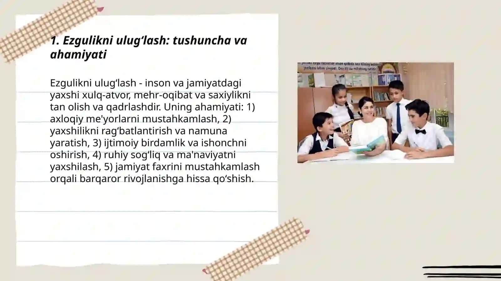 Ezgulikni ulugʻlash 3