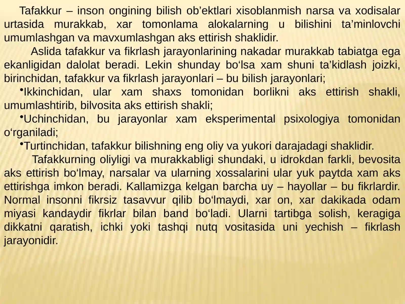 Tafakkur va nutqning psixologik tavsifi 3