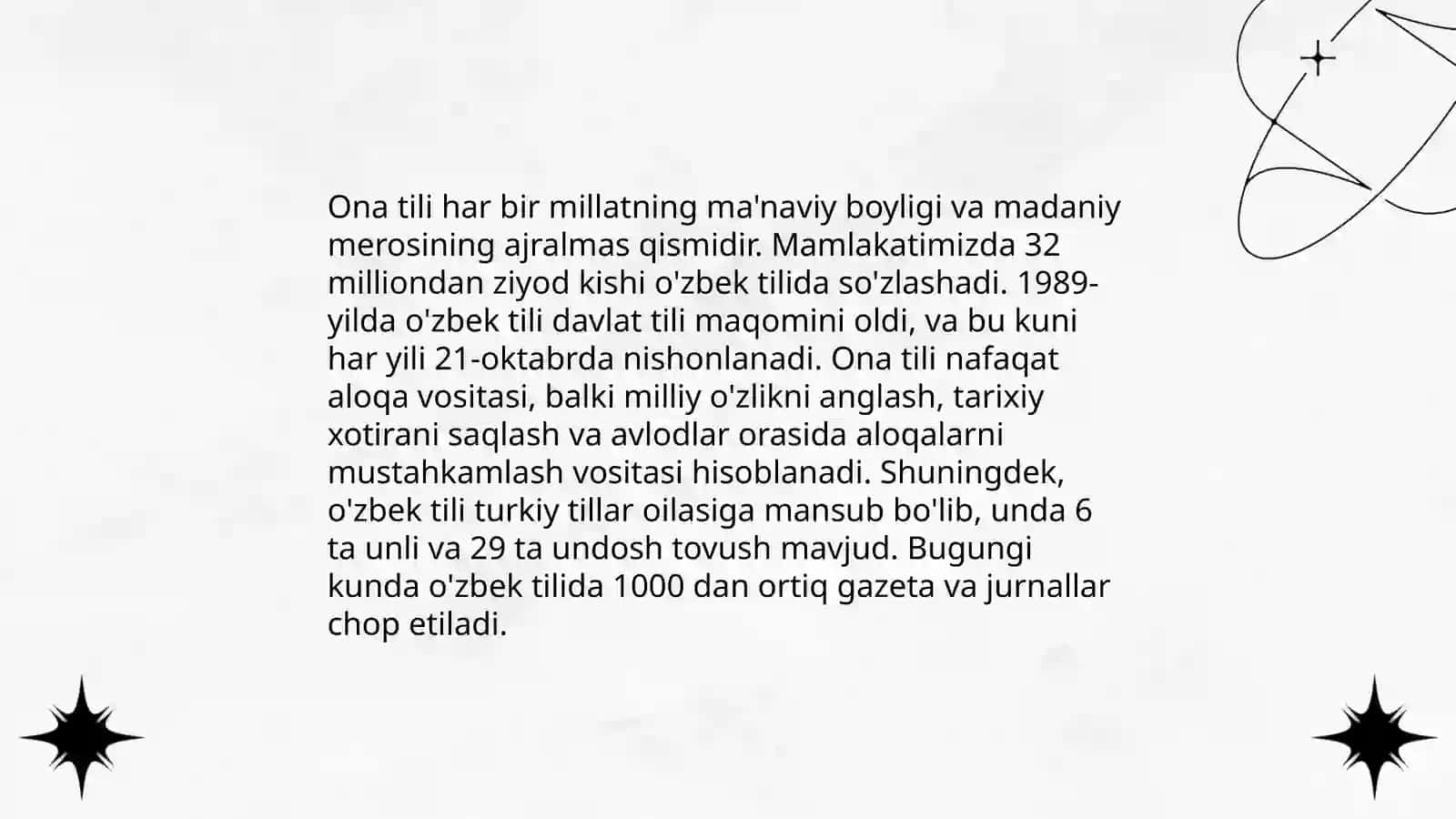 Ona tili va o'qish savodxonligi darslarida umumlashtiruvchi darslarni tashkil etish 3
