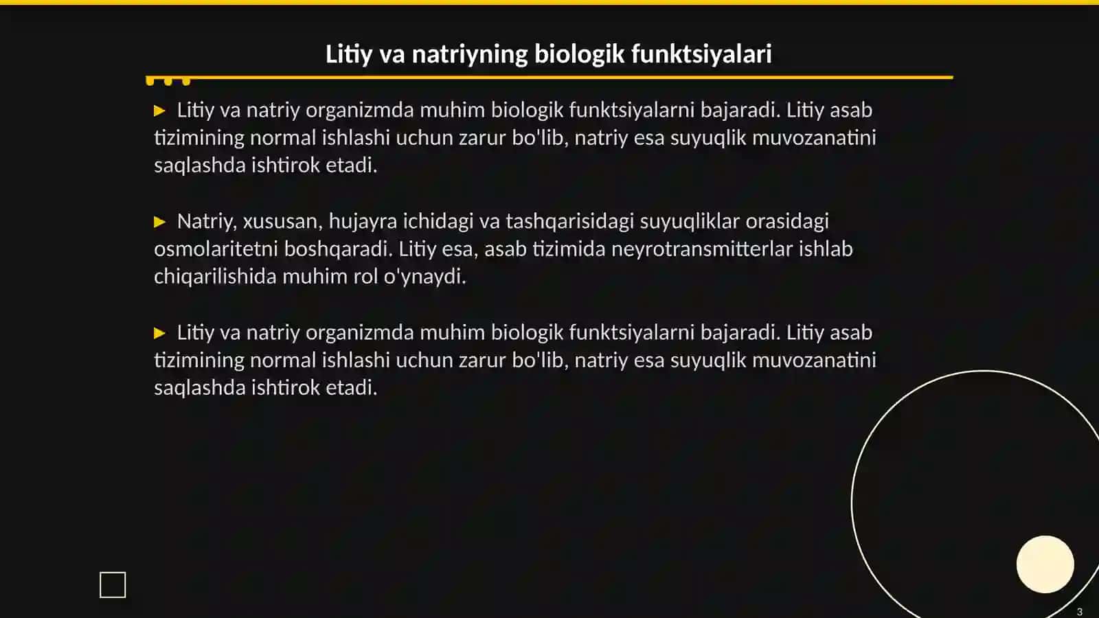 1 a guruhcha elimentlarining biologik ahamiyati litiy natriy va 3