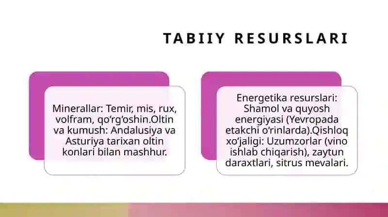 Ispanyia Tarix va Zamonaviy Iqtisodiyot 3