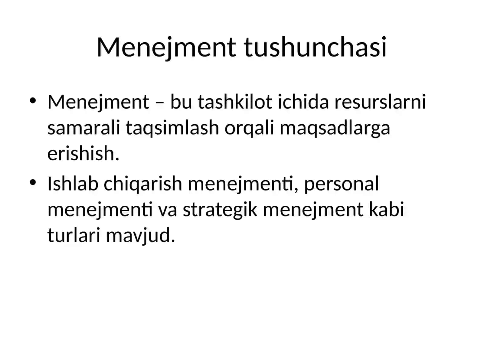 Mehnat faoliyatida menejment 3