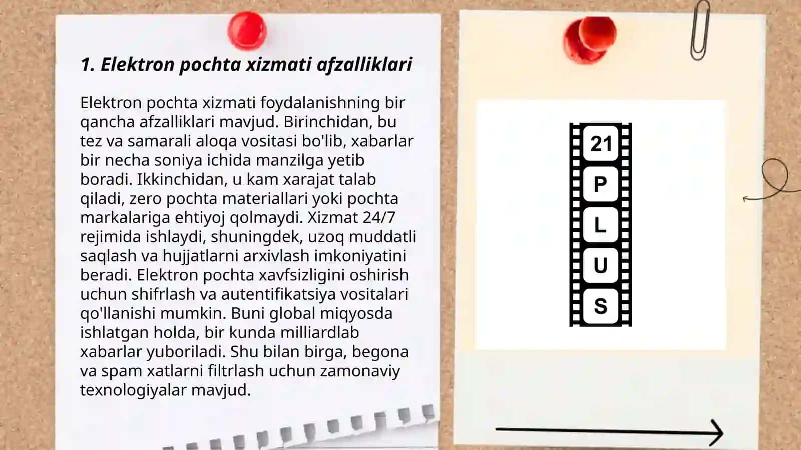 Elektron pochta orqali turli axborotlarni jo'natish va qabul qilib olish 3
