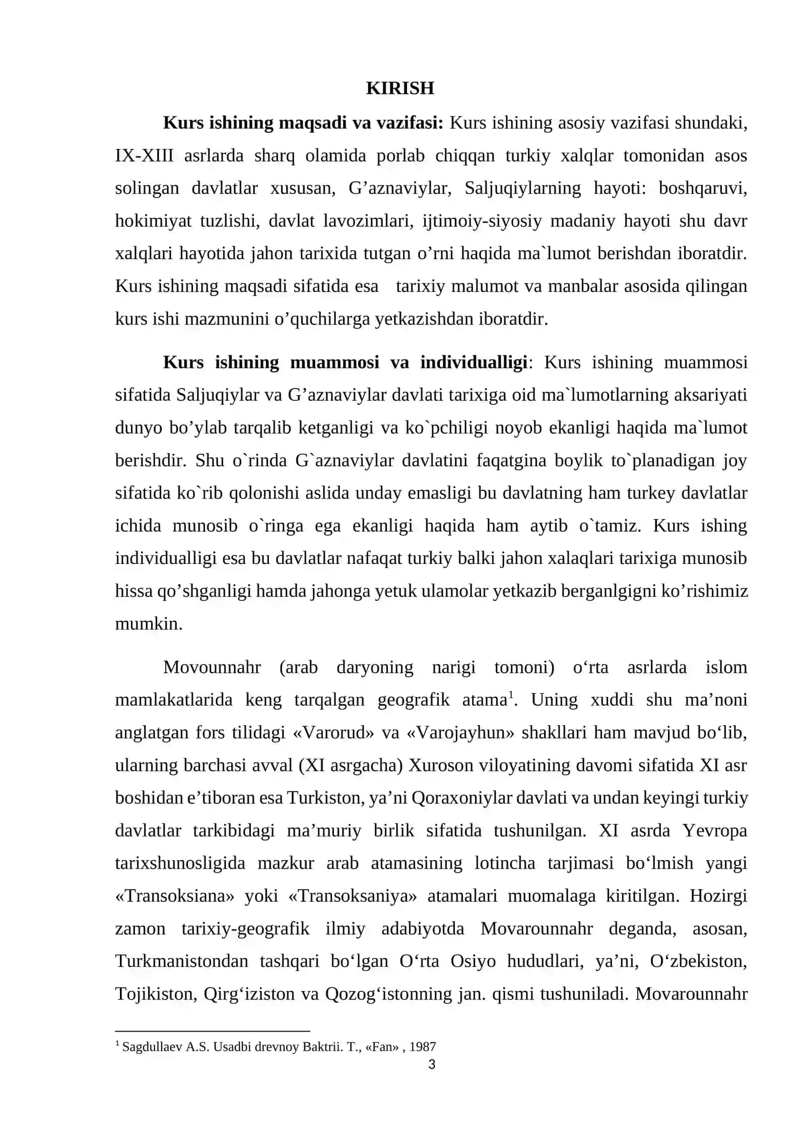 G’aznaviylar va Saljuqiylar davlatining boshqaruv tizimi 3