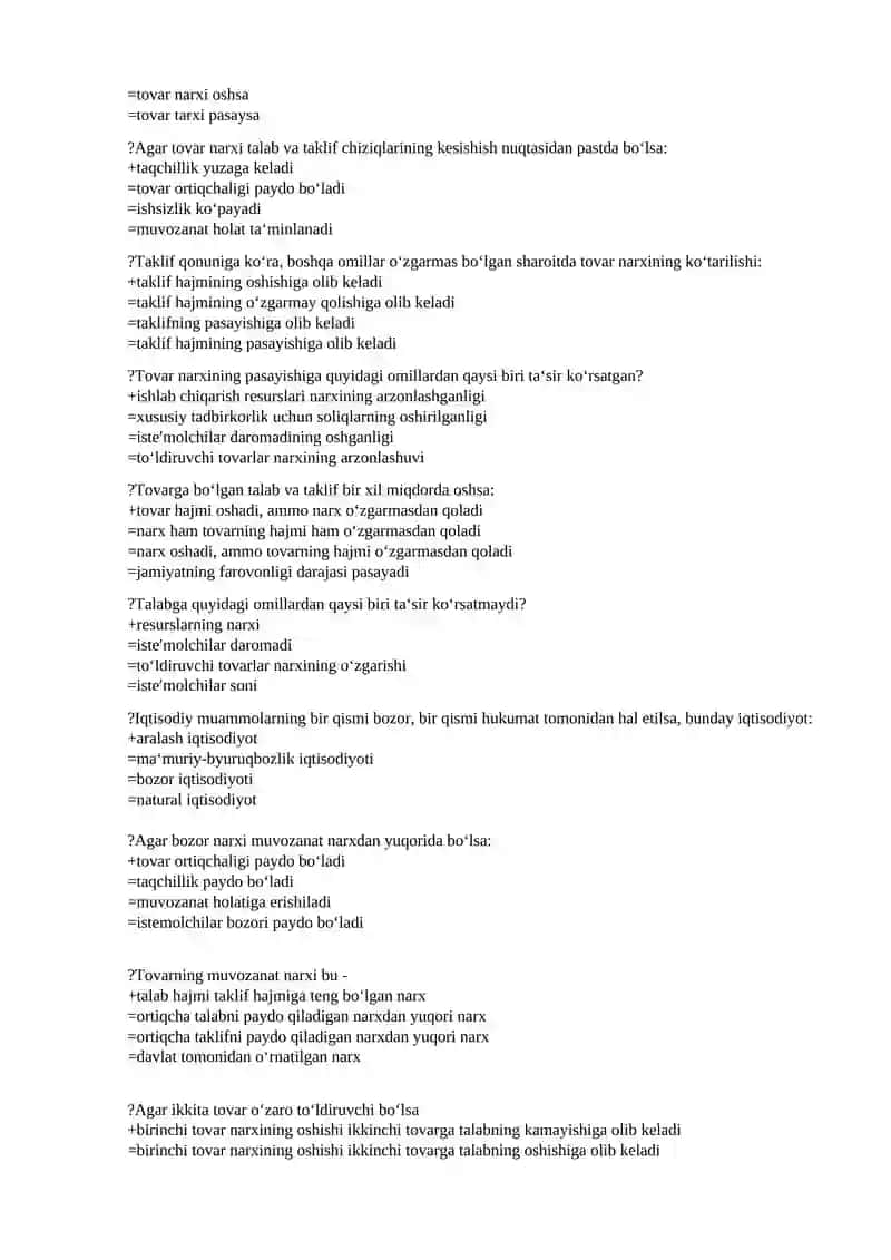 Makroiqtisodiyot siyosat tiplari 3