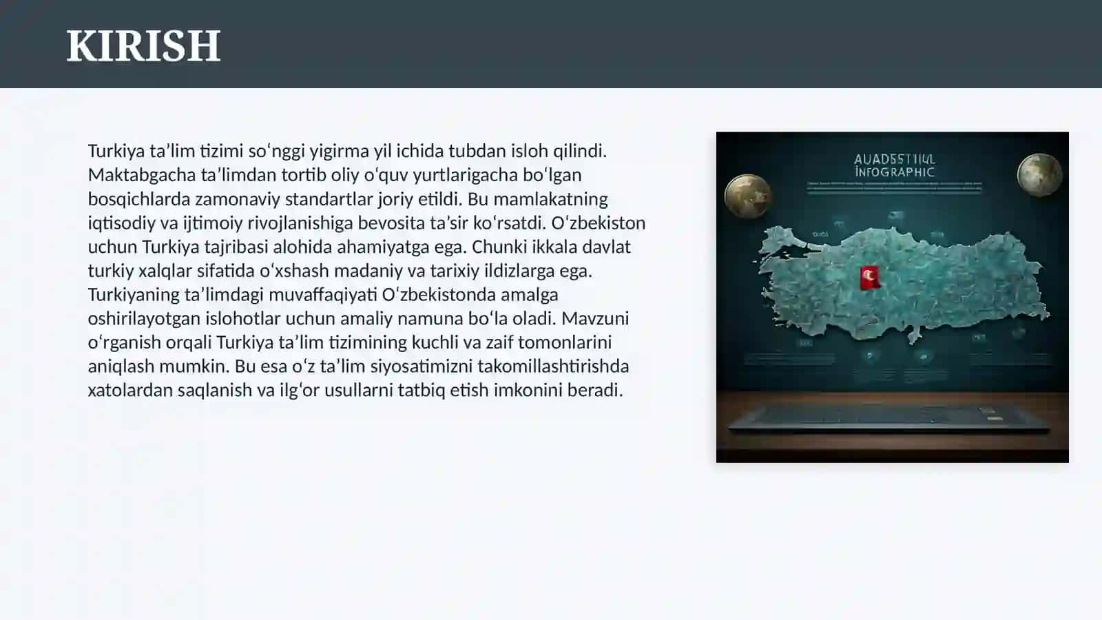 TURKIYA TA’LIM TIZIMI 3