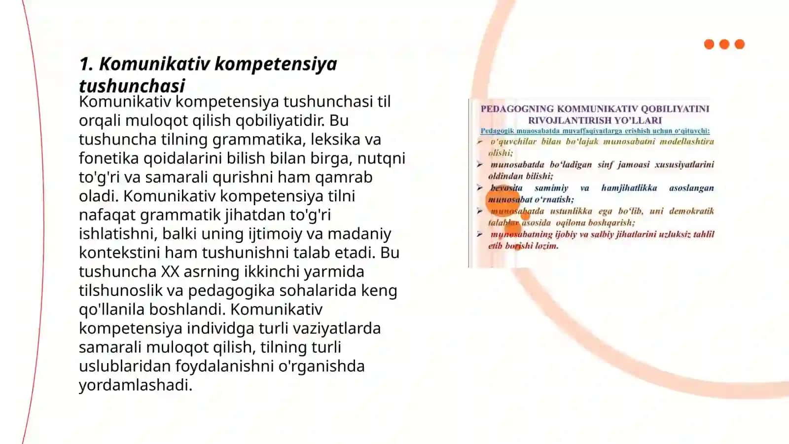 Boshlang'ich sinf òquvchilarida kommunikativ kompetensiyani shakllantirishning tuzilmasi va komponentlari 3