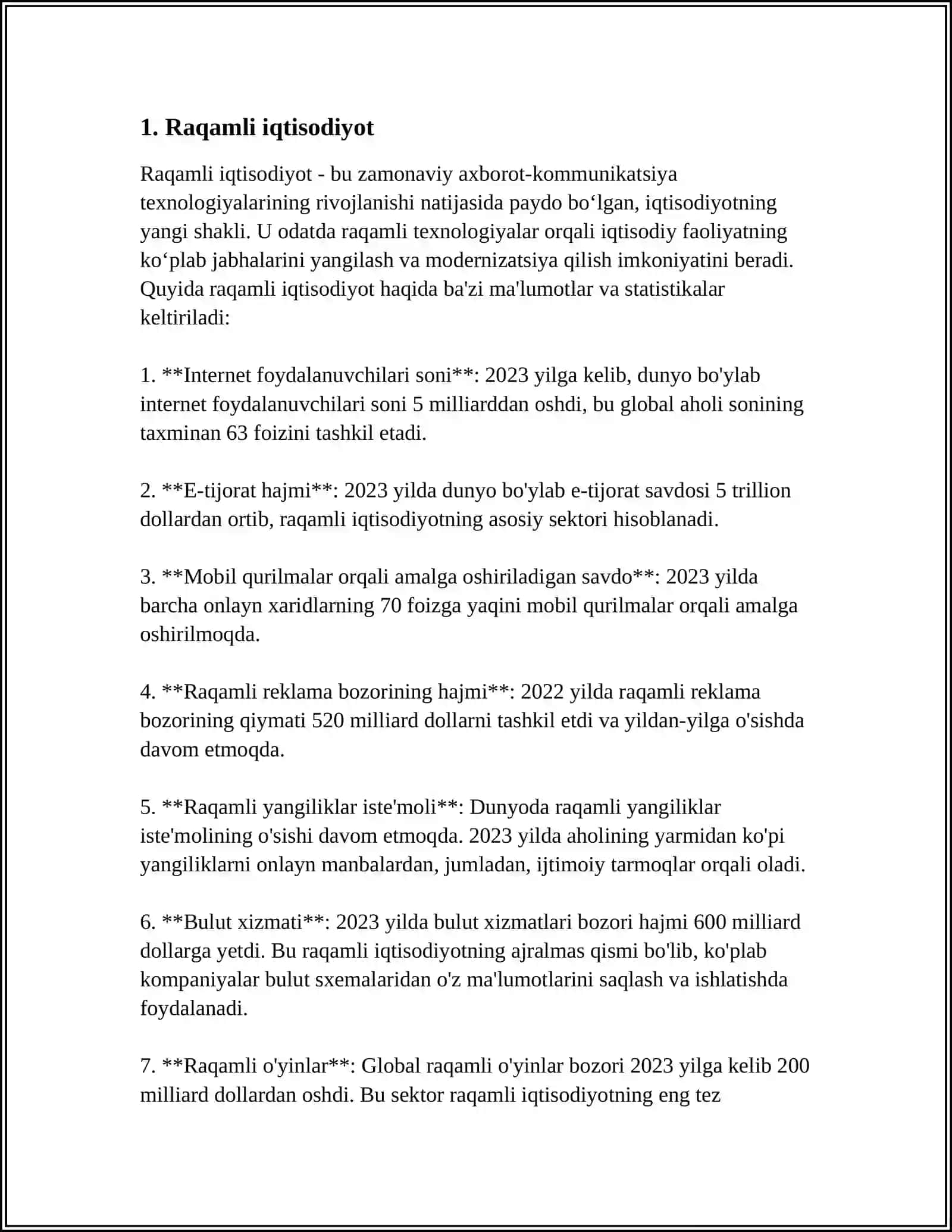 XOZIRGI ZAMON IQTISODIYOT NAZARYASI RIVOJLANISHINING YO'NALISHLARI 3
