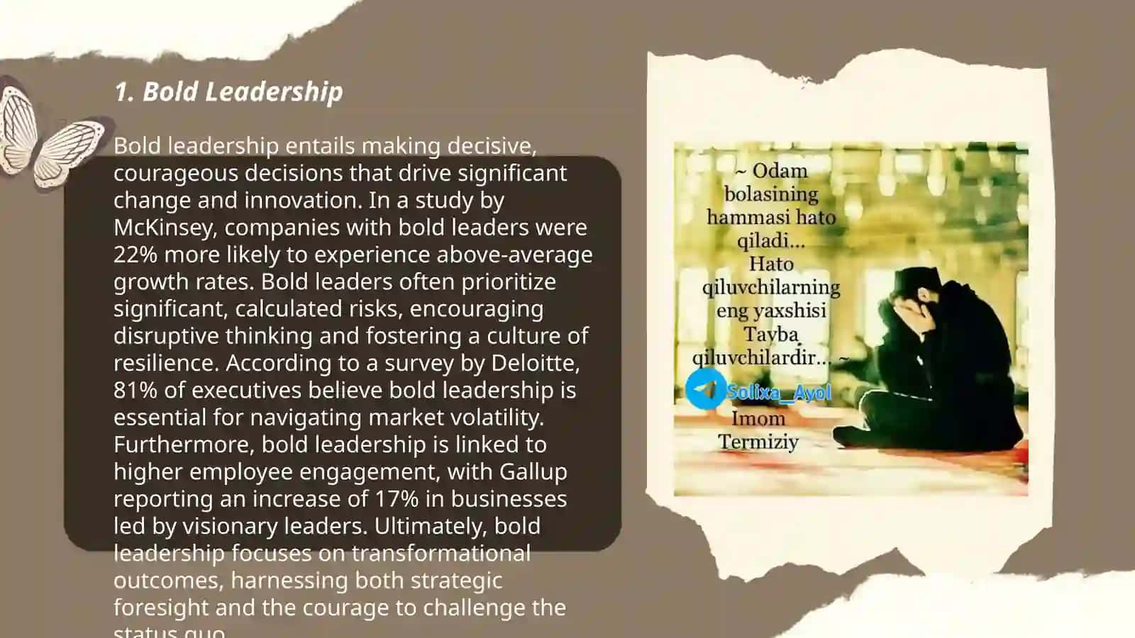 Bold Leadership Presentation 3