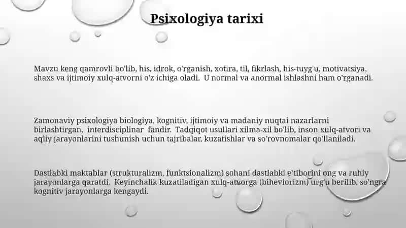 Psixologiya fanining predmeti 3