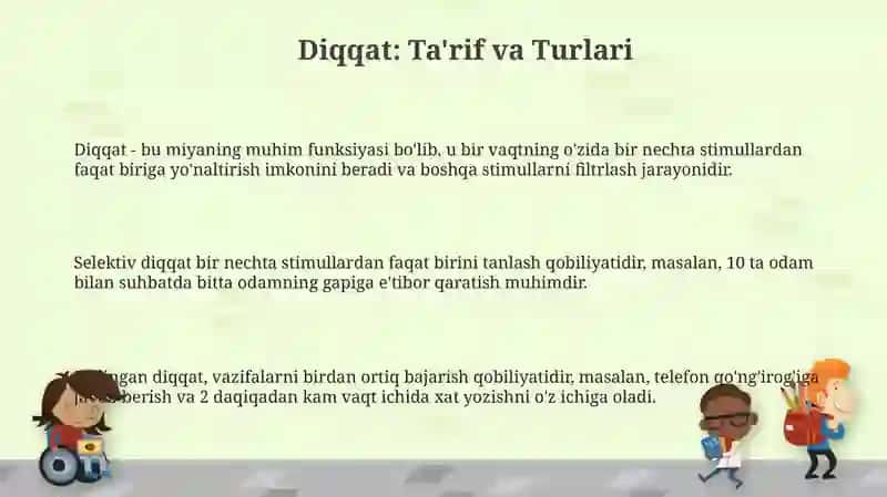 Diqqat haqida tushuncha uning nerv-fiziologik asoslari 3