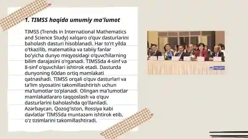 Xalqaro Baholash fanidan tayyorlagan taqdimoti 3