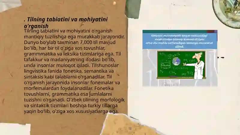 Tilshunoslik fanidan òrganiladigan asosiy masalalar yuzasidan taqdimot 3