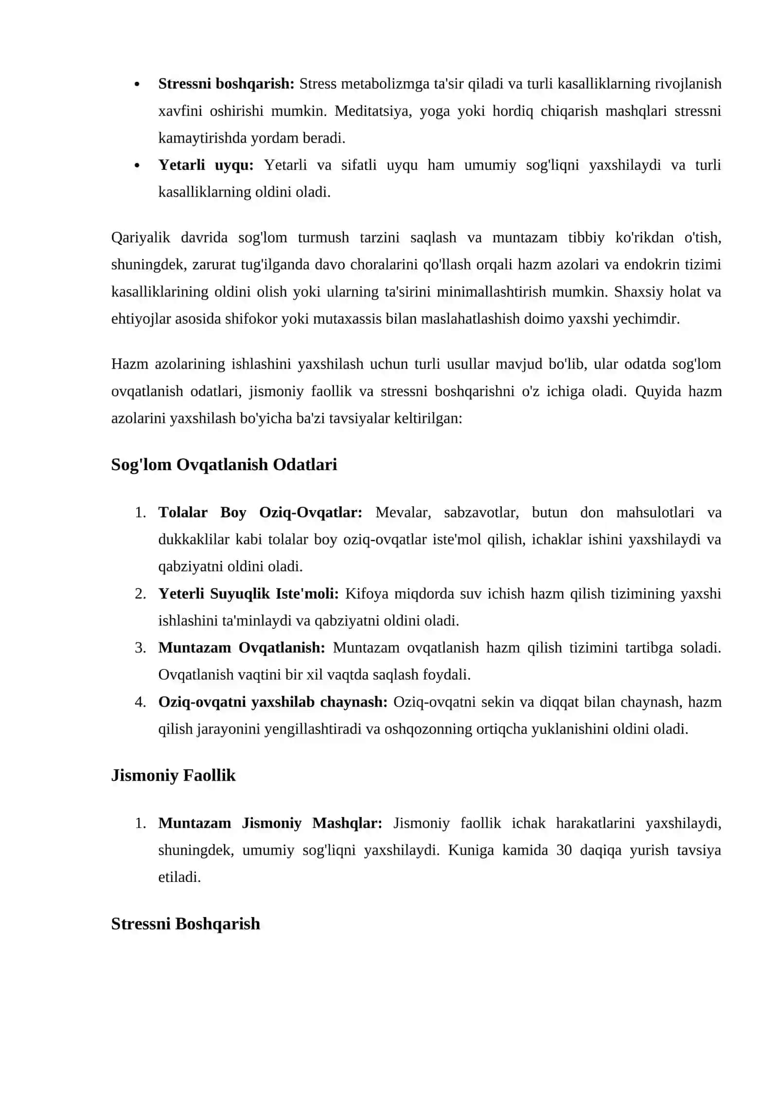 QARIYALARDA HAZM AZOLARI VA ENDOKRIN TIZIMI KASALLIKLARI 3