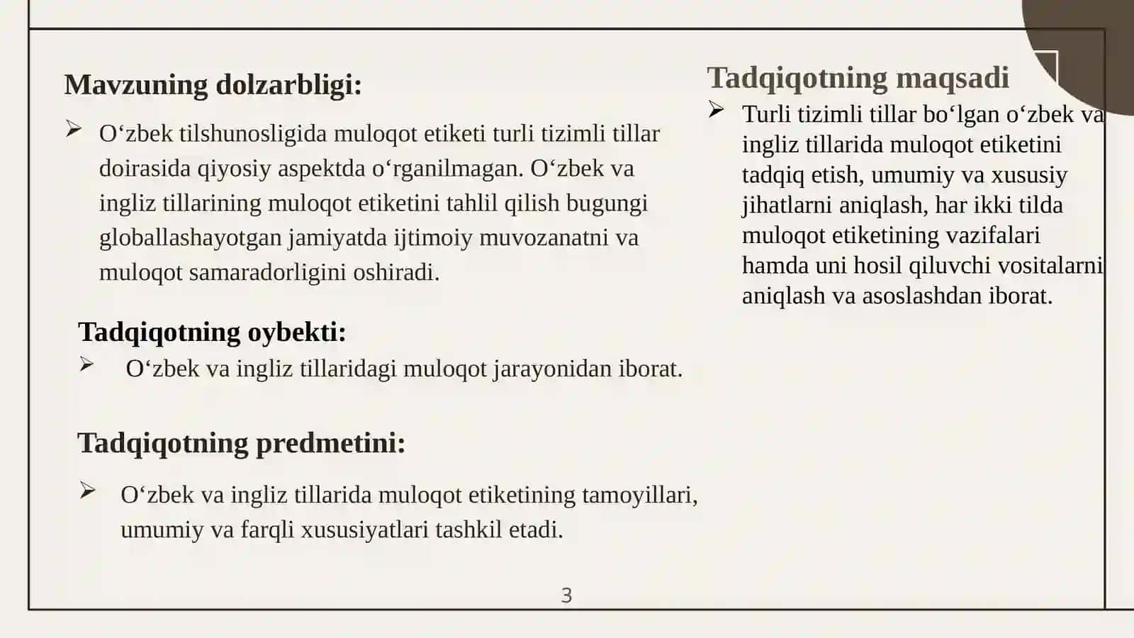 Turli tizimli tillarda muloqot etiketi tahlili 3