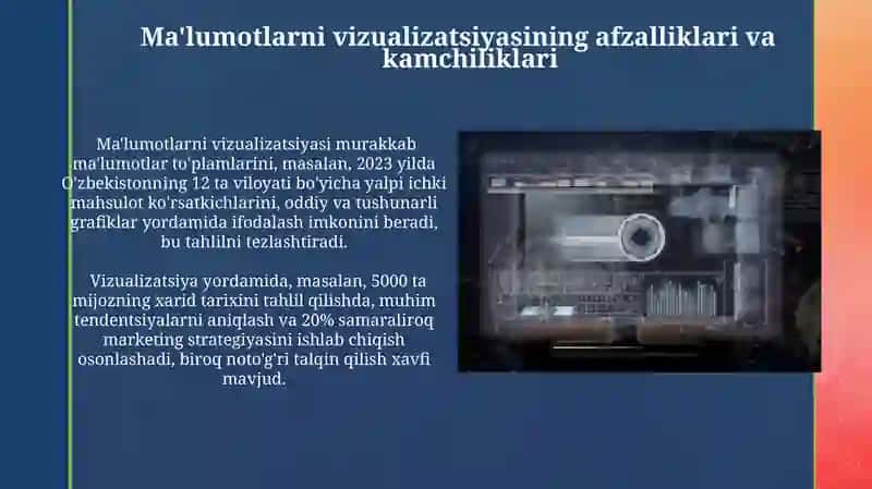 Ma'lumotlarni Vizualizatsiya Texnologiyalari 3